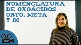 Nomenclatura de oxoácidos orto meta y di [upl. by Eatnoid599]