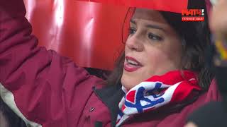 Fans sing the anthem Atletico de Madrid fans performance Wanda Metropolitano [upl. by Erida]