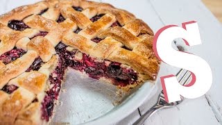 Sweet Cherry Pie Recipe  SORTED [upl. by Anaidni]