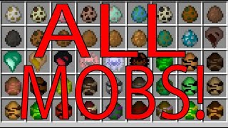 Spawning Every Mob In RLCraft [upl. by Oilalue]