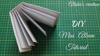 DIY Mini Album Base  Album Base Tutorial  DIY Album Base [upl. by Inah]