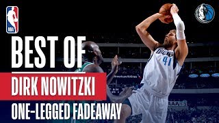 Best Of Dirk Nowitzkis SIGNATURE OneLegged Fadeaway [upl. by Connor]