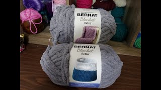 Stitches that work well with Bernat Blanket Extra [upl. by Kelli]