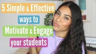 5 Effective Ways to Engage Students [upl. by Akinet]