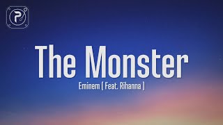 Eminem  The Monster Lyrics ft Rihanna [upl. by Noram]