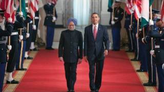 President Obama Welcomes Prime Minister Singh of India [upl. by Suilienroc]