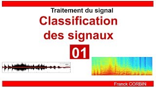 Cours Traitement du signal C01 Classification de signaux [upl. by Euqinna]