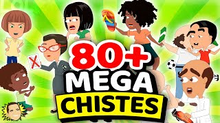 80 Chistes Súper Graciosos ¡Para Partirse de Risa  Compilación de Chistes Cortos [upl. by Caprice997]