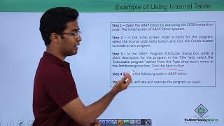 SAP ABAP  Internal Tables [upl. by Claiborne546]