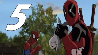 Deadpool in Ultimate SpiderMan 56 vs SpiderMan [upl. by Radke]