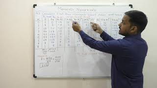 Moments Numericals in Statistics  Central moment Raw Moment  By Gourav Manjrekar [upl. by Terence]