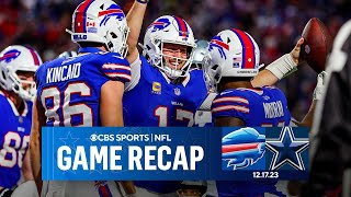 Bills ROUT Cowboys as James Cook RUNS WILD  Game Recap  CBS Sports [upl. by Penrod]