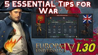 5 Essential Tips for War in EU4 130 [upl. by Peppi770]