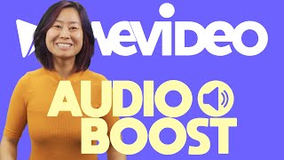 WeVideo Product Updates Audio Boost [upl. by Marlea288]