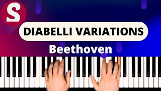 How to play quotDiabelli Variationsquot from Beethoven Piano Tutorial [upl. by Sandro]