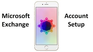 How to setup Microsoft Exchange account  iPhoneiPad [upl. by Chrysler]