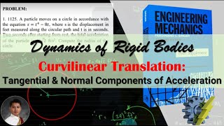 Curvilinear Translation Tangential amp Normal Components of Acceleration FilipinoEnglish [upl. by Malamut725]