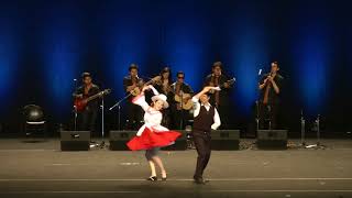 Bolivian folk dance Cueca Cochabambina [upl. by Stuckey]