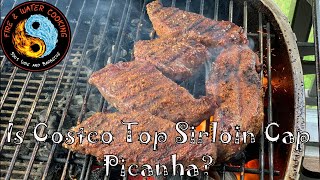 Costco Whole Top Sirloin Cap Steaks Is It Picanha or Coultte Steak [upl. by Pawsner48]