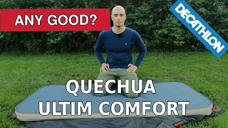 Decathlon Quechua Ultim Comfort  R 86  Self Inflating Camping Mattress REVIEW [upl. by Resiak]