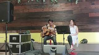 Sunflower  Januari Glenn Fredly Cover Akustik [upl. by Ellerol]