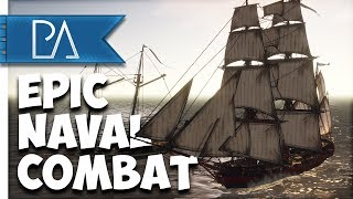 EPIC COMPETITIVE NAVAL COMBAT  Holdfast Nations at War Gameplay [upl. by Annaed498]