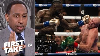 Tyson Fury was the superior boxer vs Deontay Wilder Stephen A  First Take [upl. by Court794]