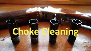 Shotgun Choke Cleaning Explained [upl. by Nowujalo]