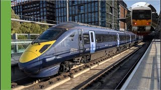 Trains at St Pancras Intl [upl. by Nickola]