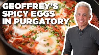 Geoffrey Zakarians Spicy Eggs in Purgatory  The Kitchen  Food Network [upl. by Valerie]