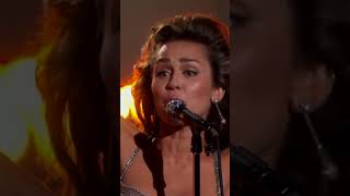 Miley Cyrus Performs Flowers at the Grammys [upl. by Akerley445]