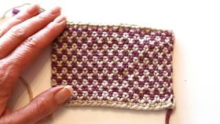 Knitting Help  Linen Stitch [upl. by Panta325]