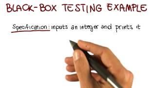 Black Box Testing Example  Georgia Tech  Software Development Process [upl. by Nohsyar63]