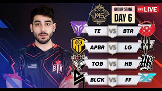 M5 DAY 6 WATCHPARTY  Mobile Legends [upl. by Rexford334]