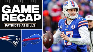 Bills BEAT Patriots In Week 18 New England ELIMINATED From Playoff Contention I FULL GAME RECAP [upl. by Papageno]