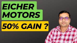 Eicher Motors Share  50 Gain   Eicher Motors Share Latest News [upl. by Aihtnamas]