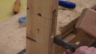 Carpentry Joints  Mortice Lock [upl. by Dorfman710]