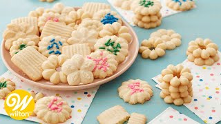 How to Make Classic Spritz Cookies  Wilton [upl. by Estrellita]