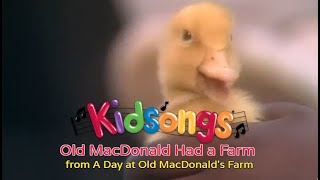 Kidsongs Old MacDonald Had A Farm  Nursery Rhymes  Kid Fun [upl. by Manya]