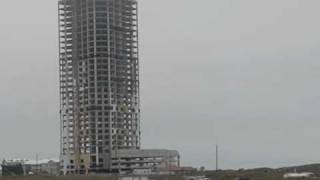 Skyscraper SlowMotion Implosion [upl. by Azilef]