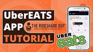 UberEATS Driver App Tutorial How To Use amp Sign Up for Uber Eats [upl. by Chere]