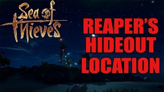 REAPERS HIDEOUT LOCATION  Sea of Thieves Festival of Giving [upl. by Brittan]