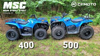 2021 CFMOTO CFORCE 400 Ride amp Detailed Review  Better Option than Honda Rancher [upl. by Siraved]