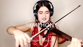 Clean Bandit Symphony Violin Cover Barbara Krajewska [upl. by Nola]