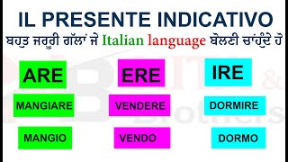 Il presente indicativo Learn Italian with Nita and brothers [upl. by Silas]