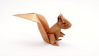 ORIGAMI SQUIRREL Jo Nakashima [upl. by Asiled]