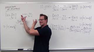 Operations of Functions Precalculus  College Algebra 5 [upl. by Nilam]