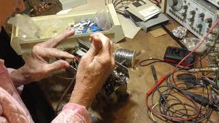 REPAIRING A SMALL PHILCO WOOD RADIO [upl. by Hanoy]