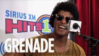 Bruno Mars  quotGrenadequot LIVE  SiriusXM Acoustic  Hits 1 [upl. by Ellatsyrc960]