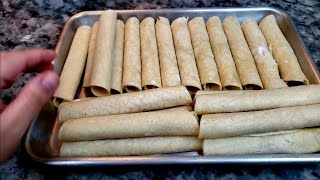 Ground Beef Taquitos  Flautas  Simply Mamá Cooks [upl. by Necyla104]